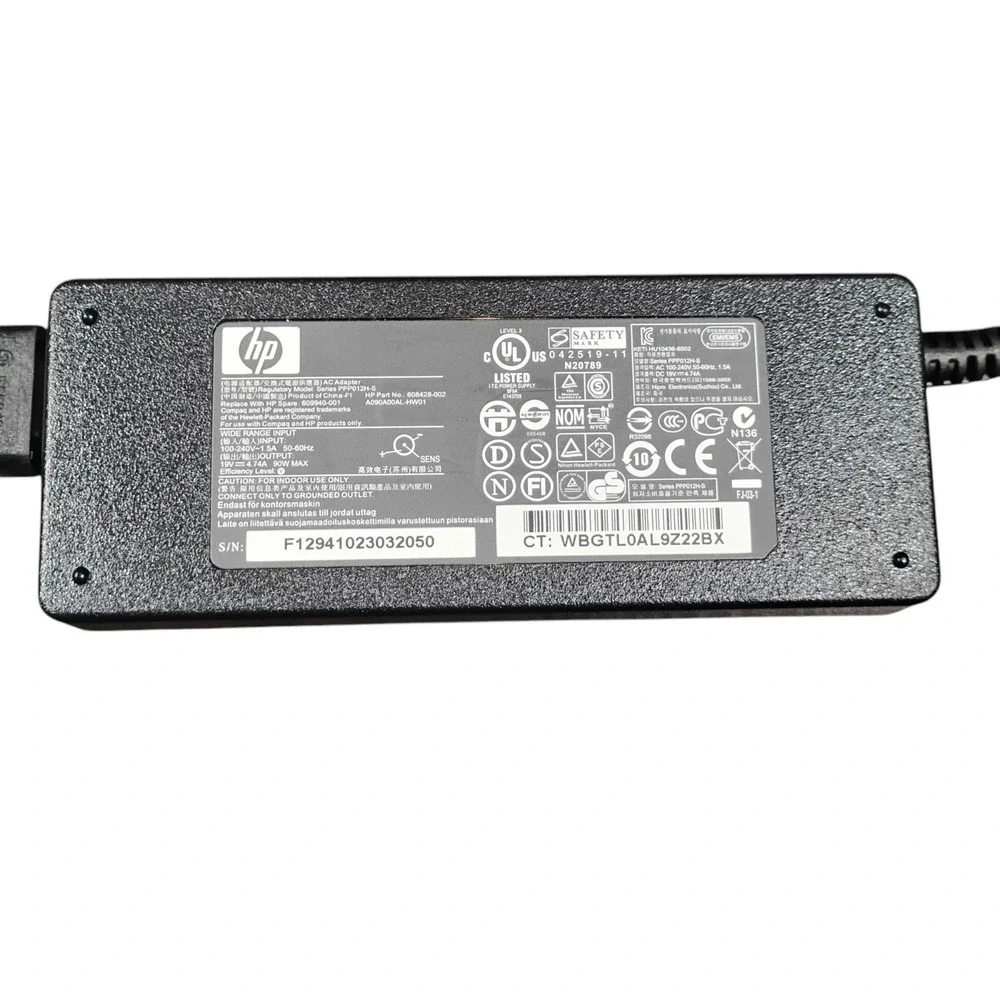 Genuine HP Laptop Charger‎ Model 608428-002